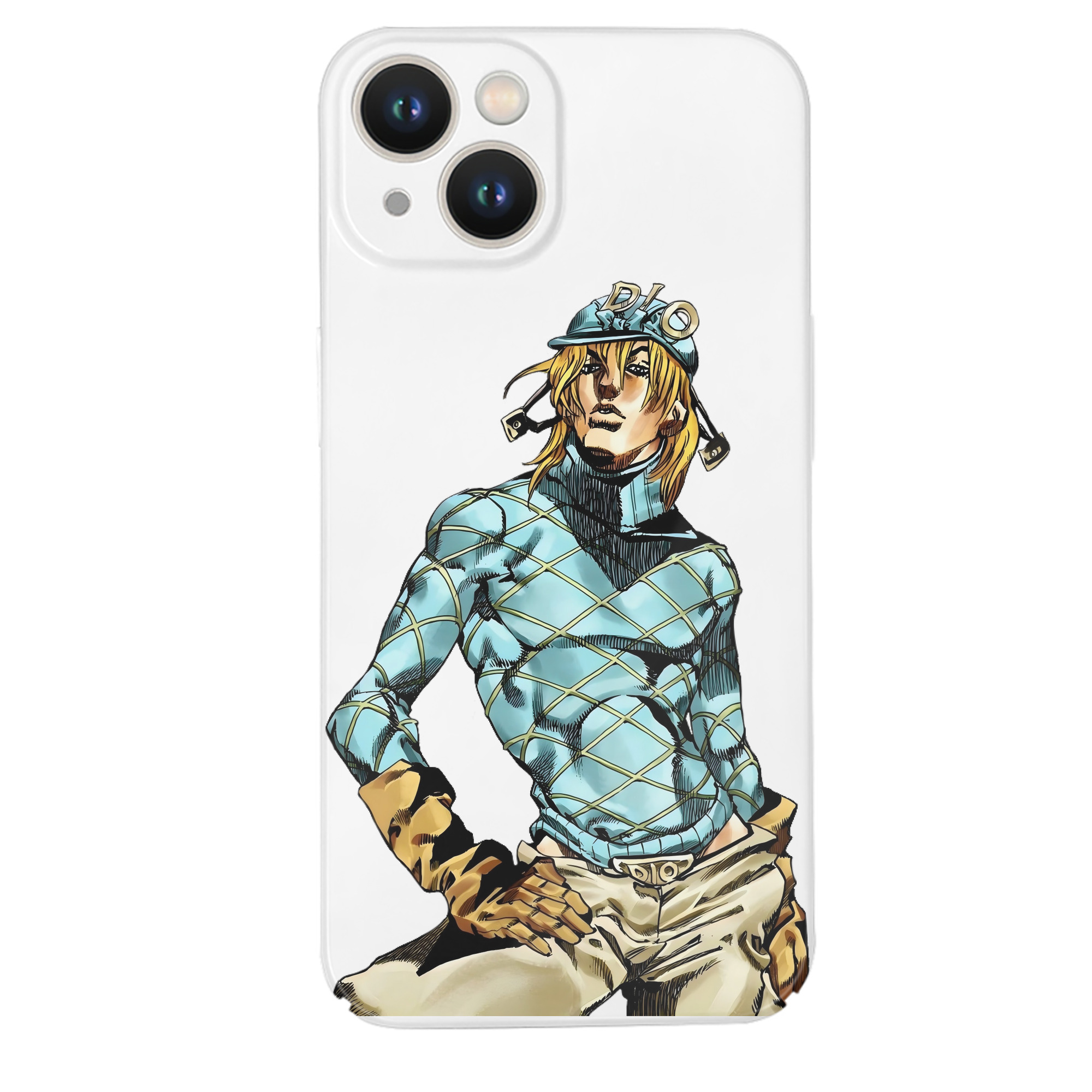 （画像用） ジョジョの奇妙な冒険 ディオ?ブランドー JoJo's Bizarre Adventure Dio Brando 【iPhone 14シリーズ対応】ハードケース